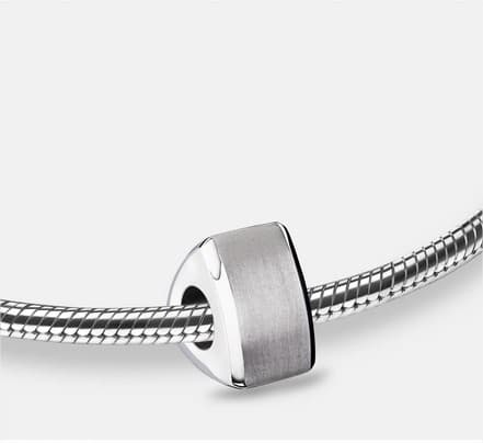 Breloque: Essence - Plaqué Rhodium Deux Tons