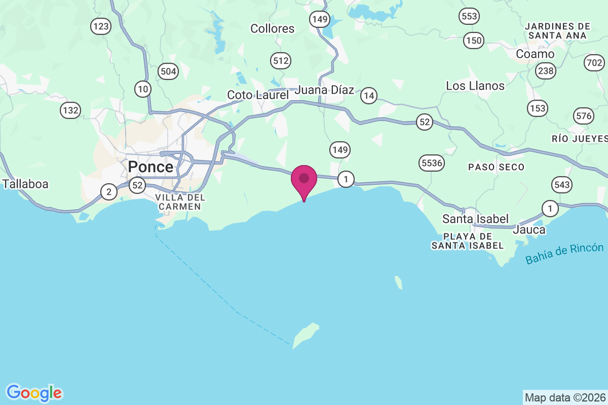 Carte de Boca Chica