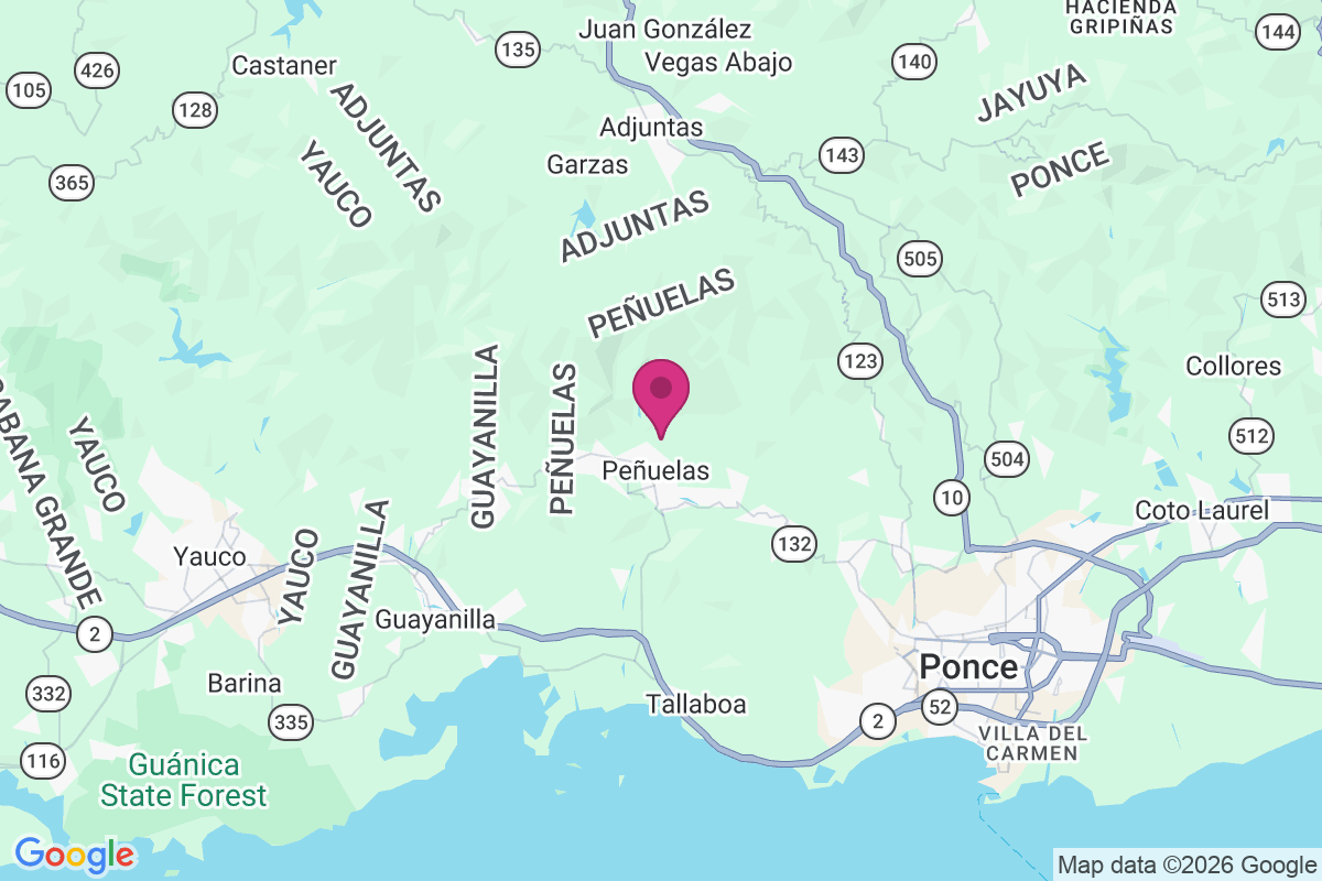 Carte de Jaguas