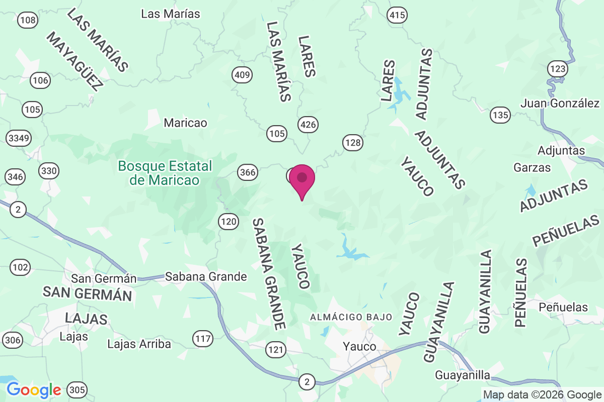 Carte de Hacienda La Rosita