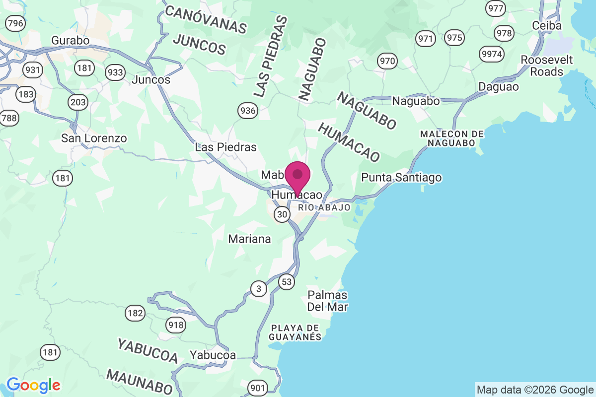 Carte de Humacao