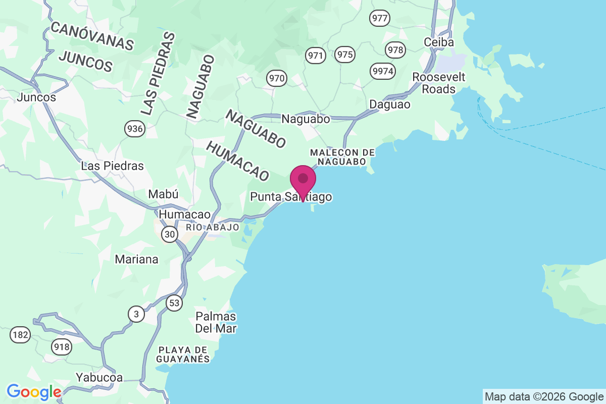 Carte de Playa de Humacao