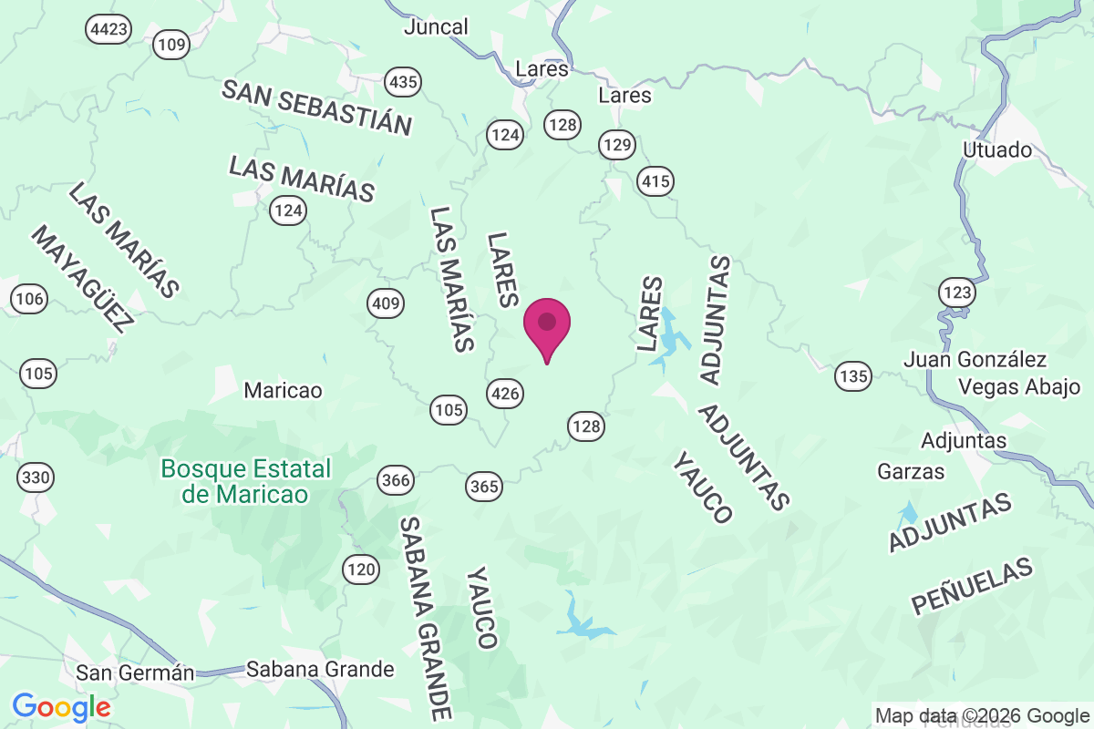 Carte de Hacienda Monserrate
