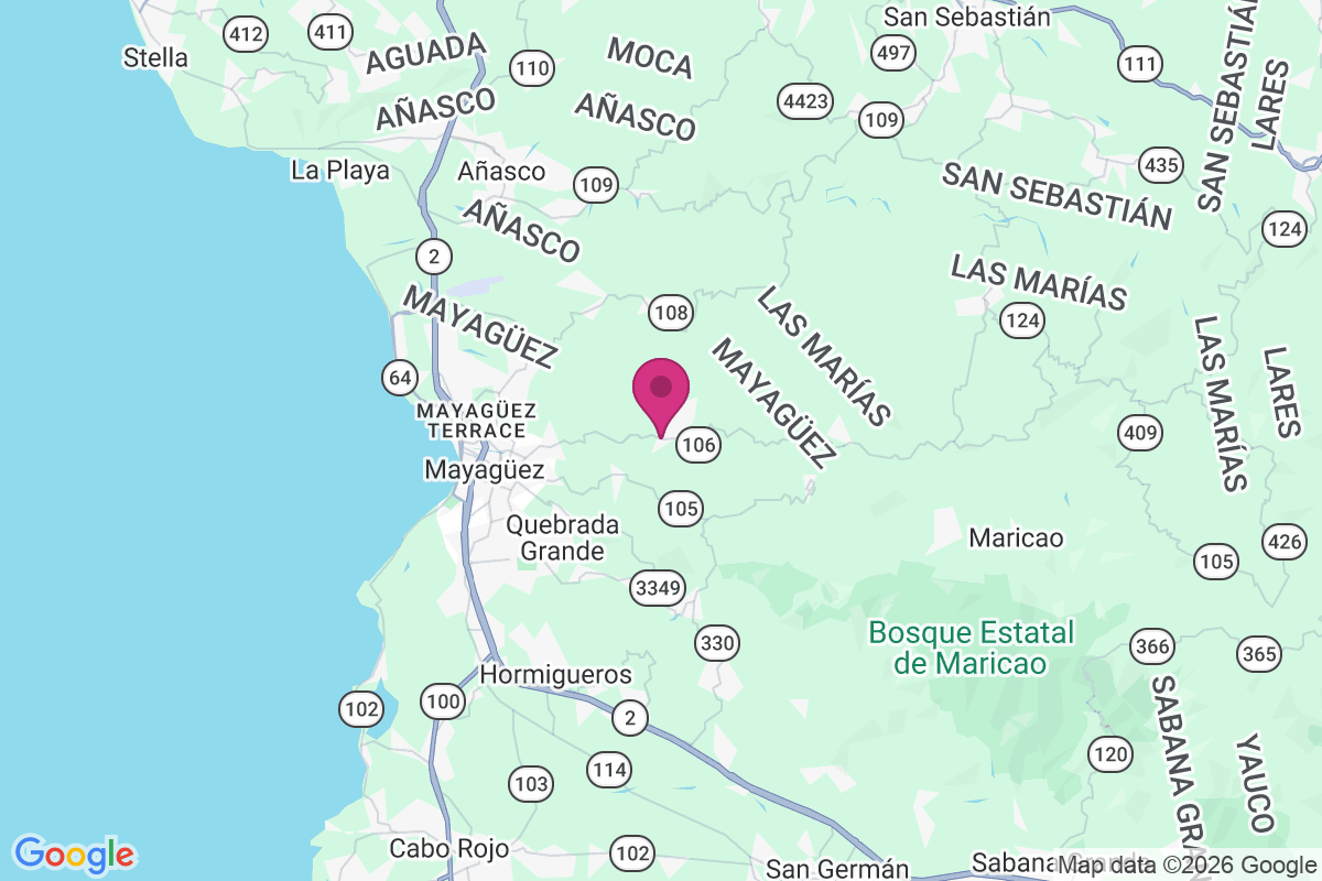 Carte de Hacienda Constanza