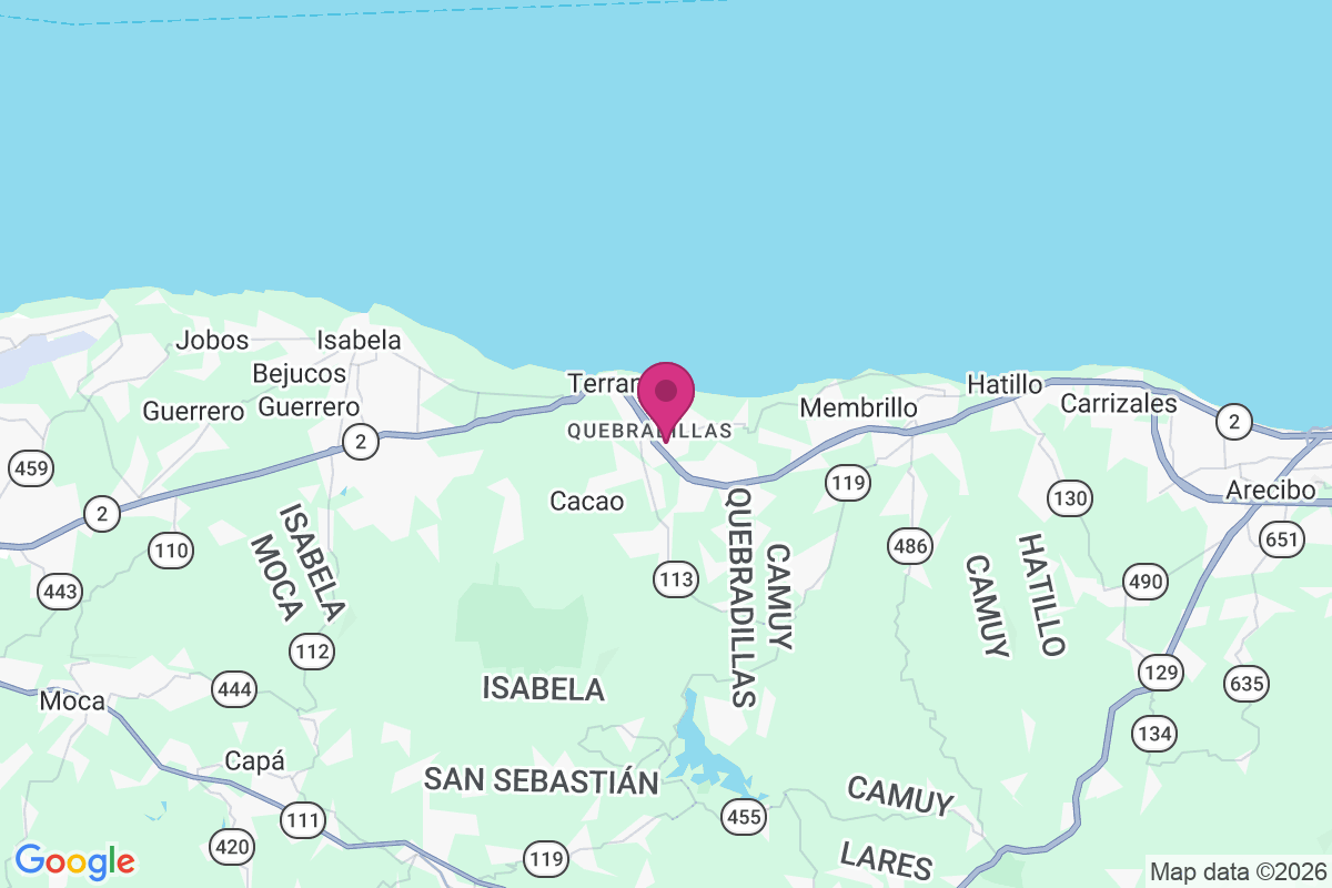 Carte de Quebradillas