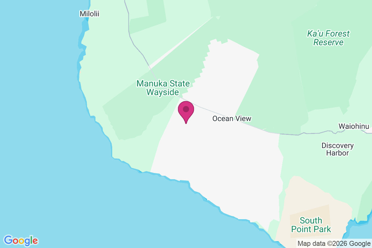 Carte de Kona South Estates