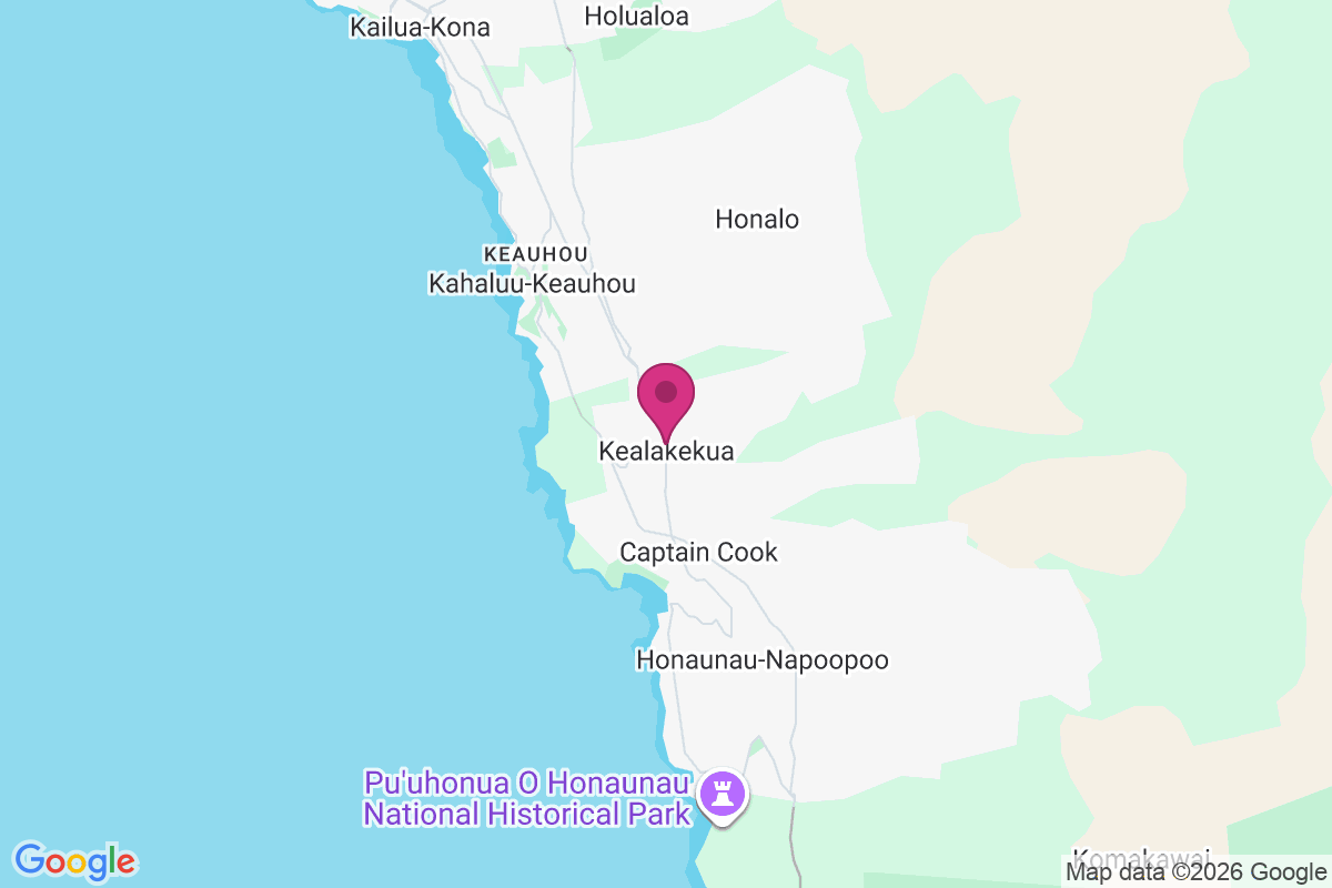 Carte de Kealakekua