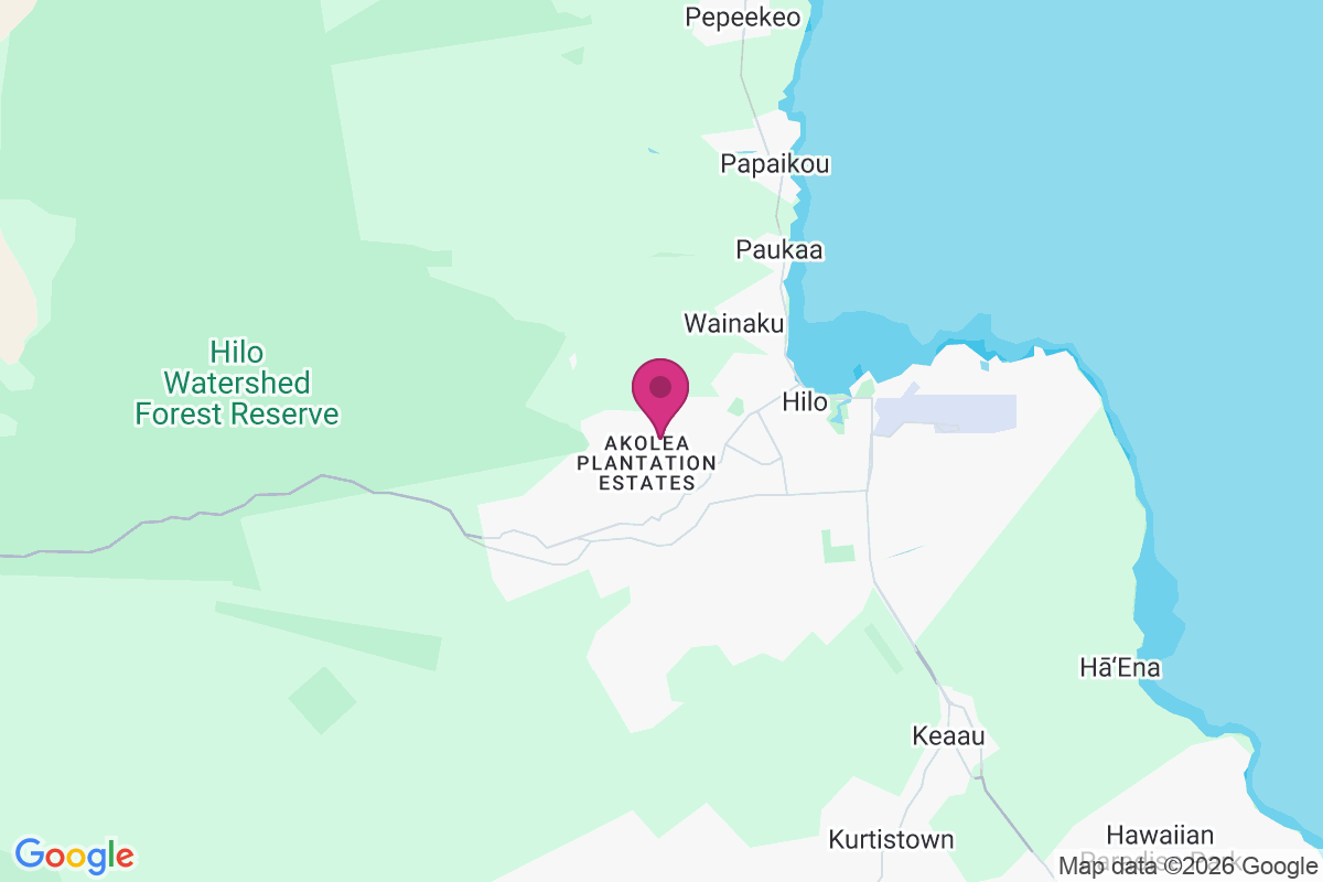 Carte de Piihonua