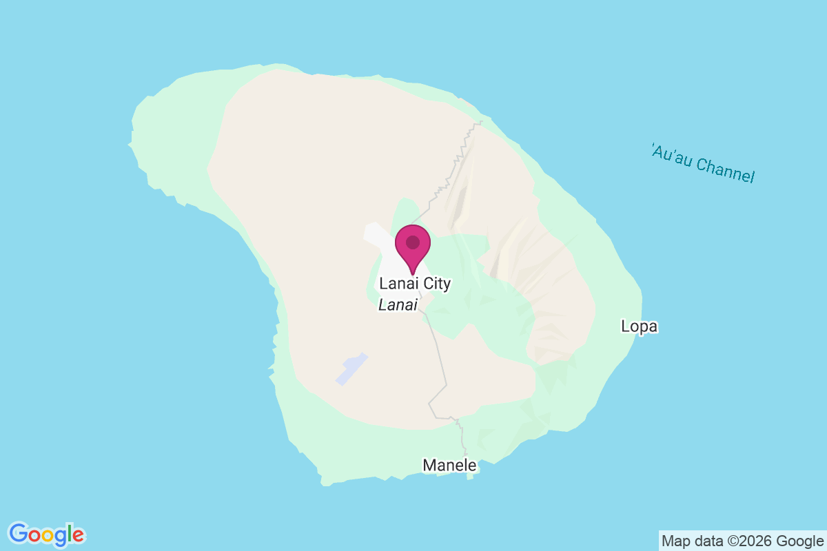 Carte de Lanai City