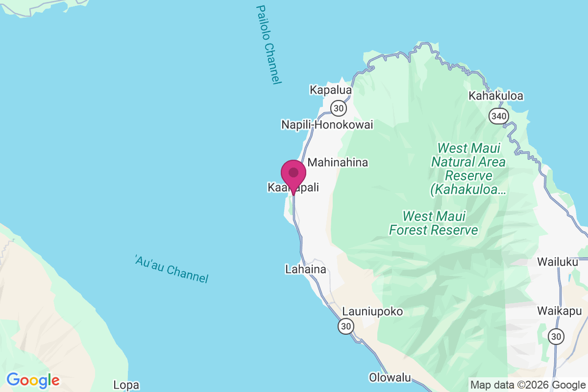 Carte de Kaanapali