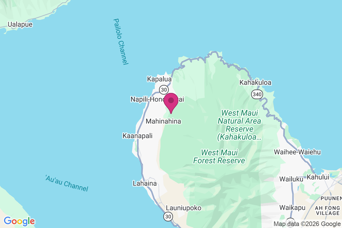 Carte de Mahinahina Camp