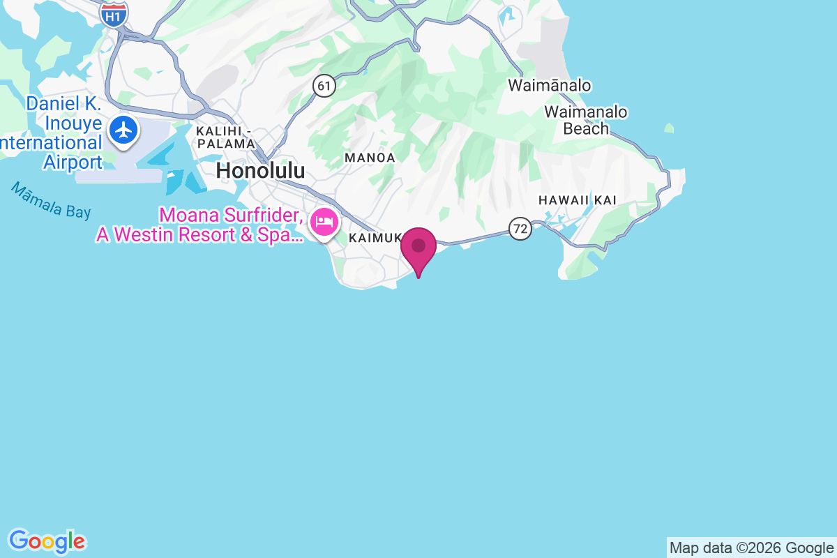 Carte de Kahala