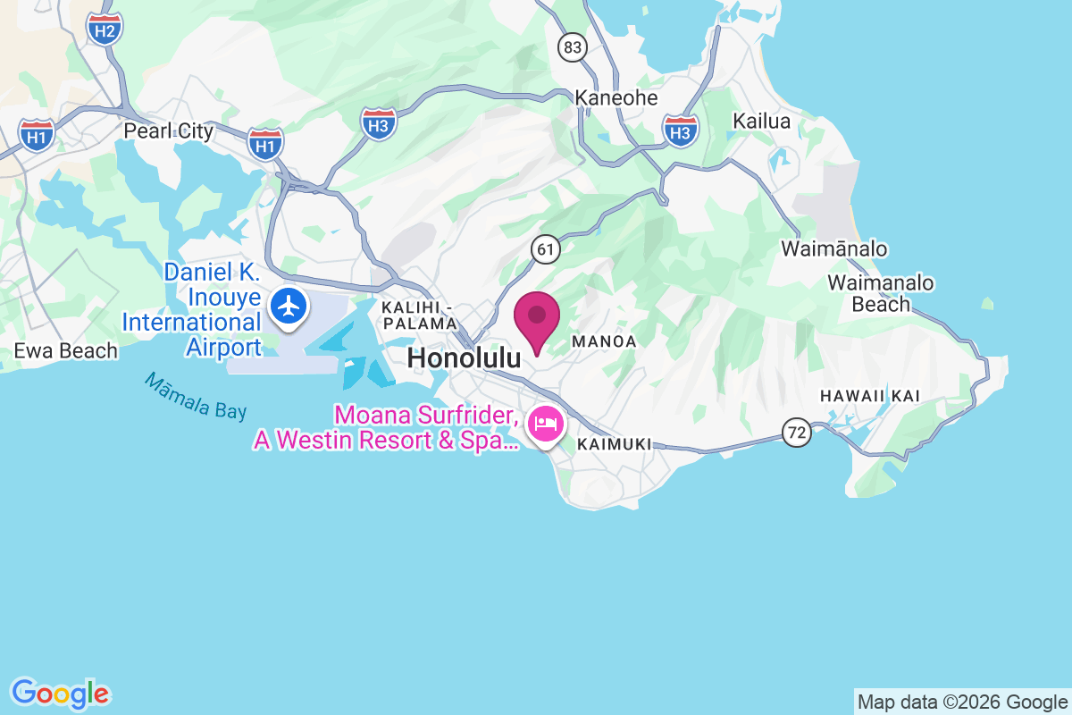 Carte de Makiki Heights