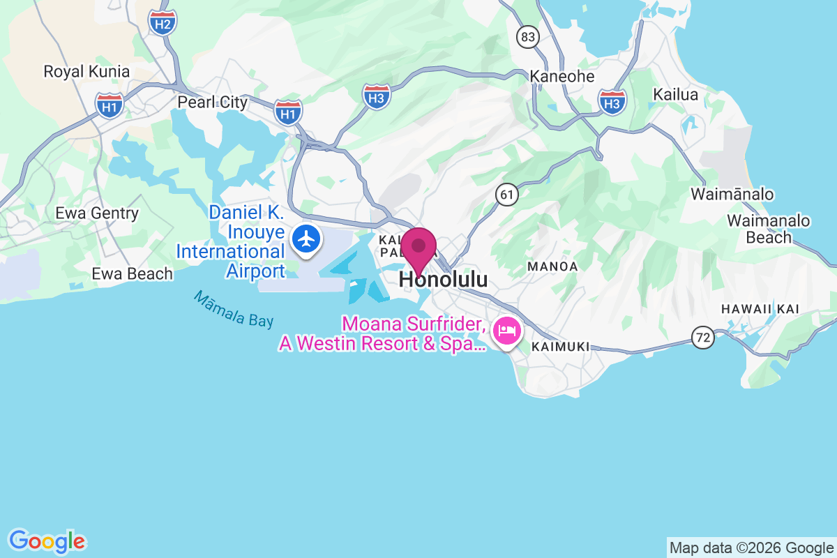 Carte de Iwilei