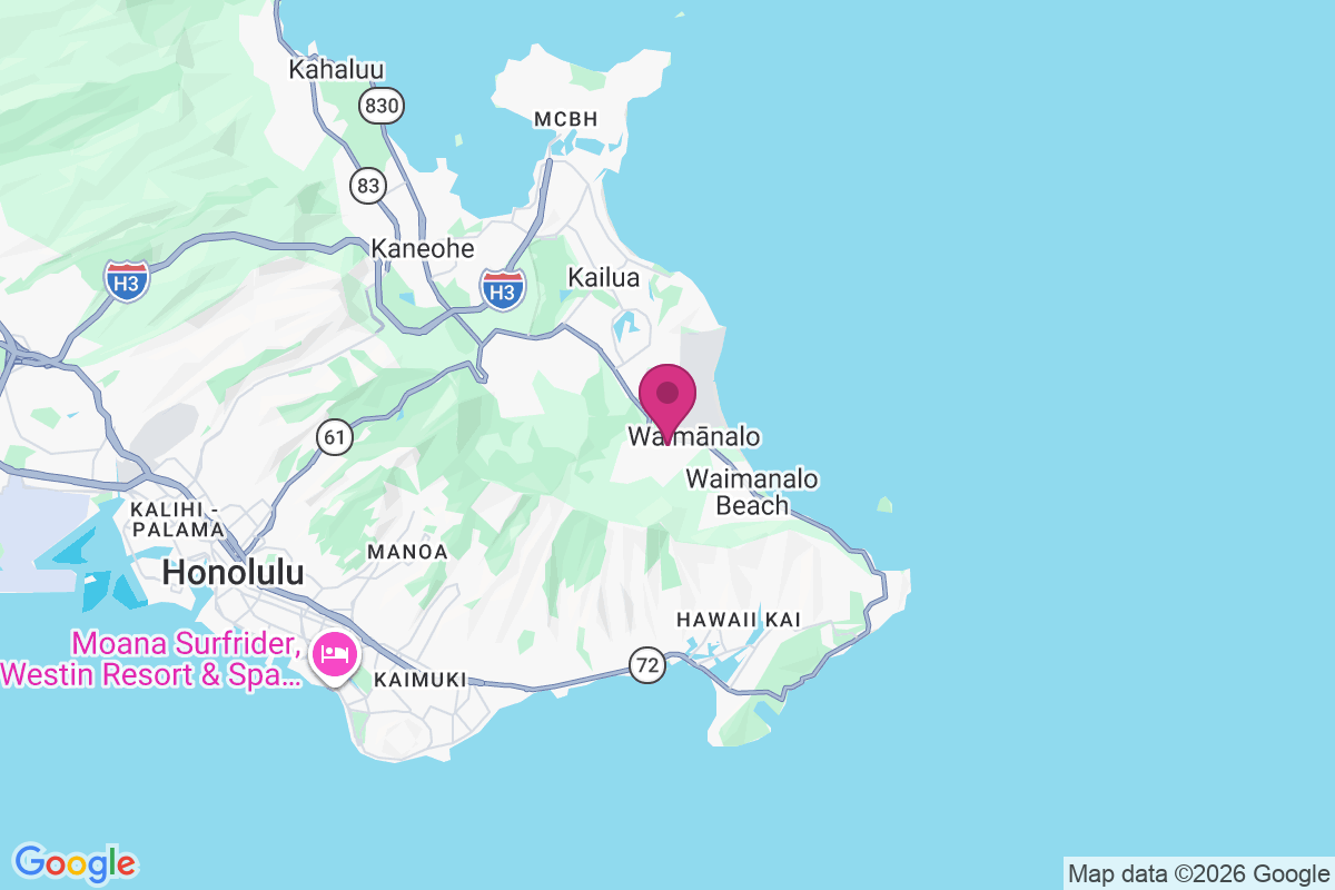 Carte de Waimanalo