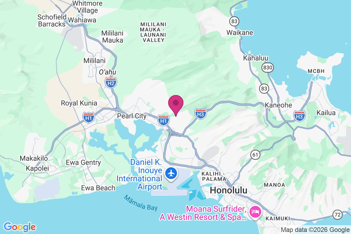 Carte de Aiea Heights