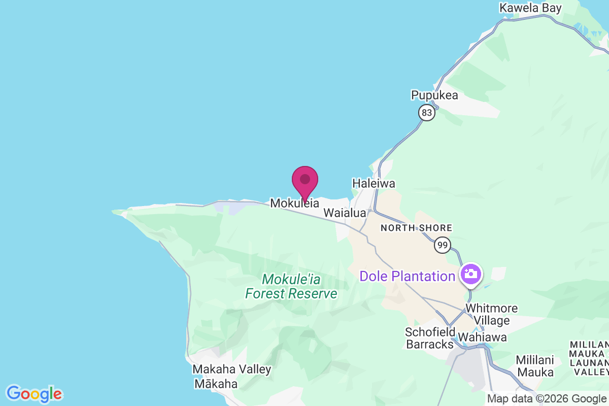 Carte de Mokuleia
