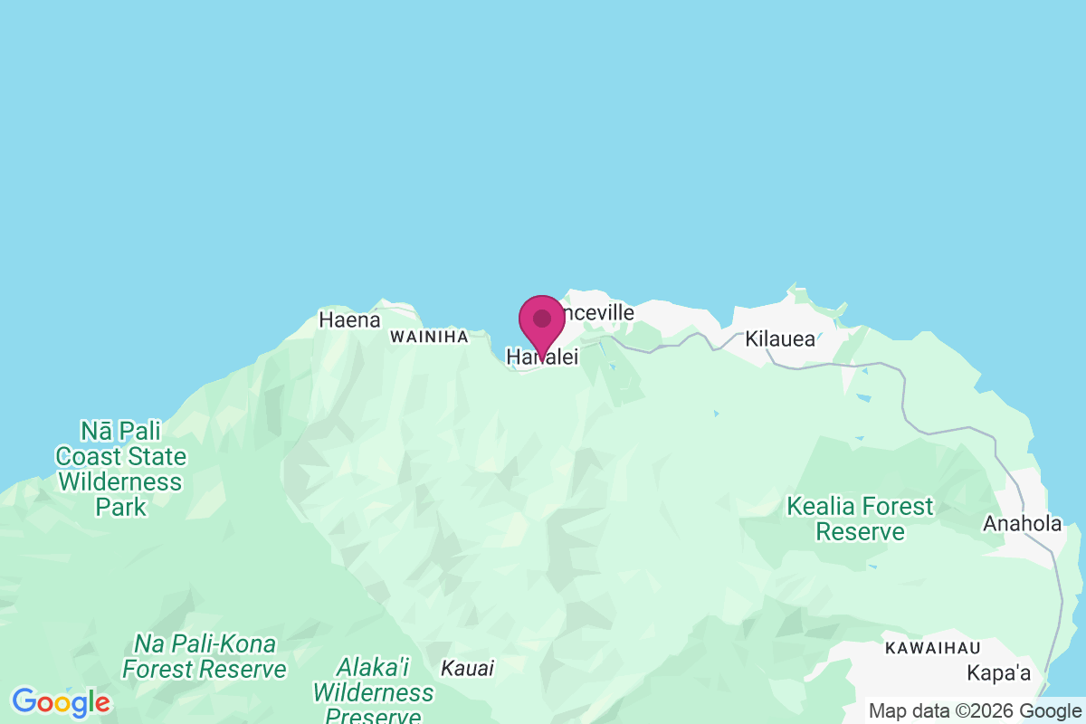 Carte de Hanalei