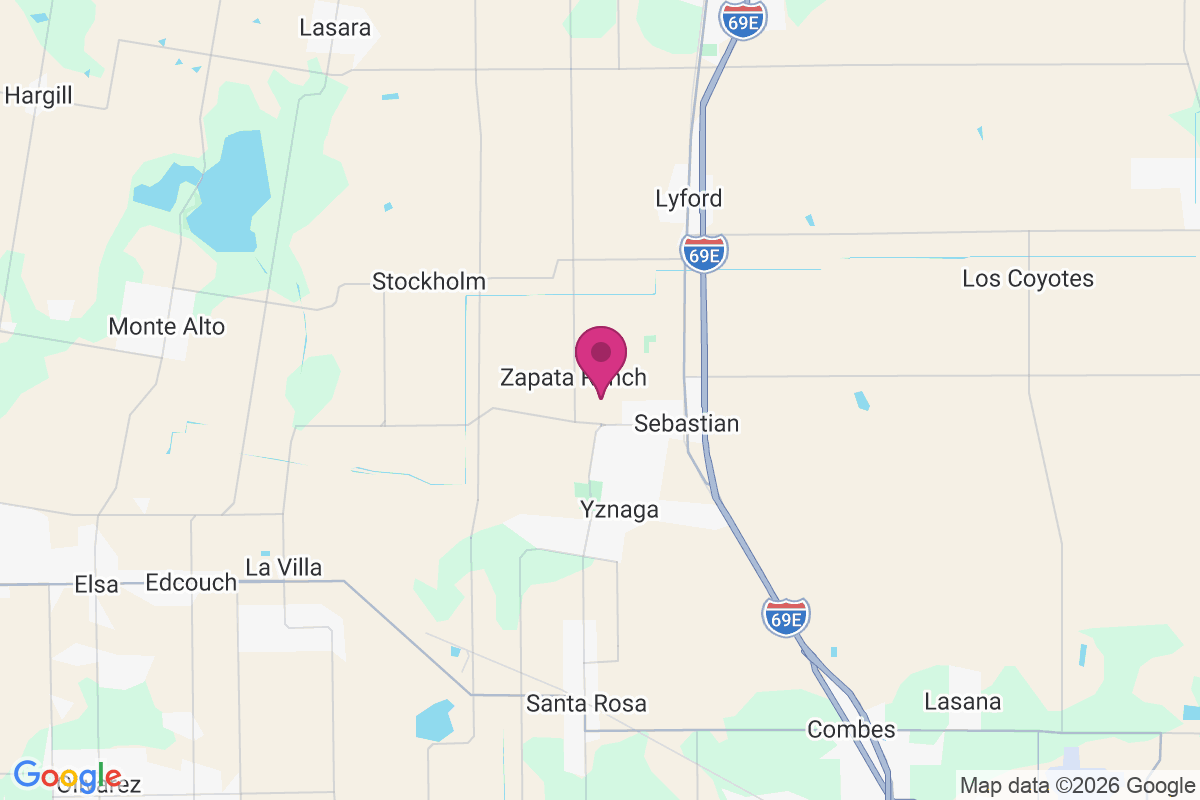 Carte de Zapata Ranch