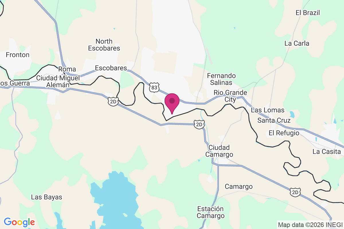 Carte de Los Garzas