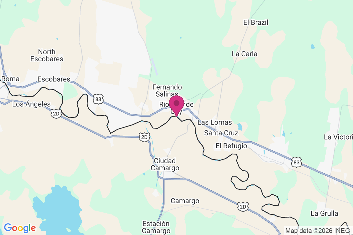 Carte de Rio Grande City