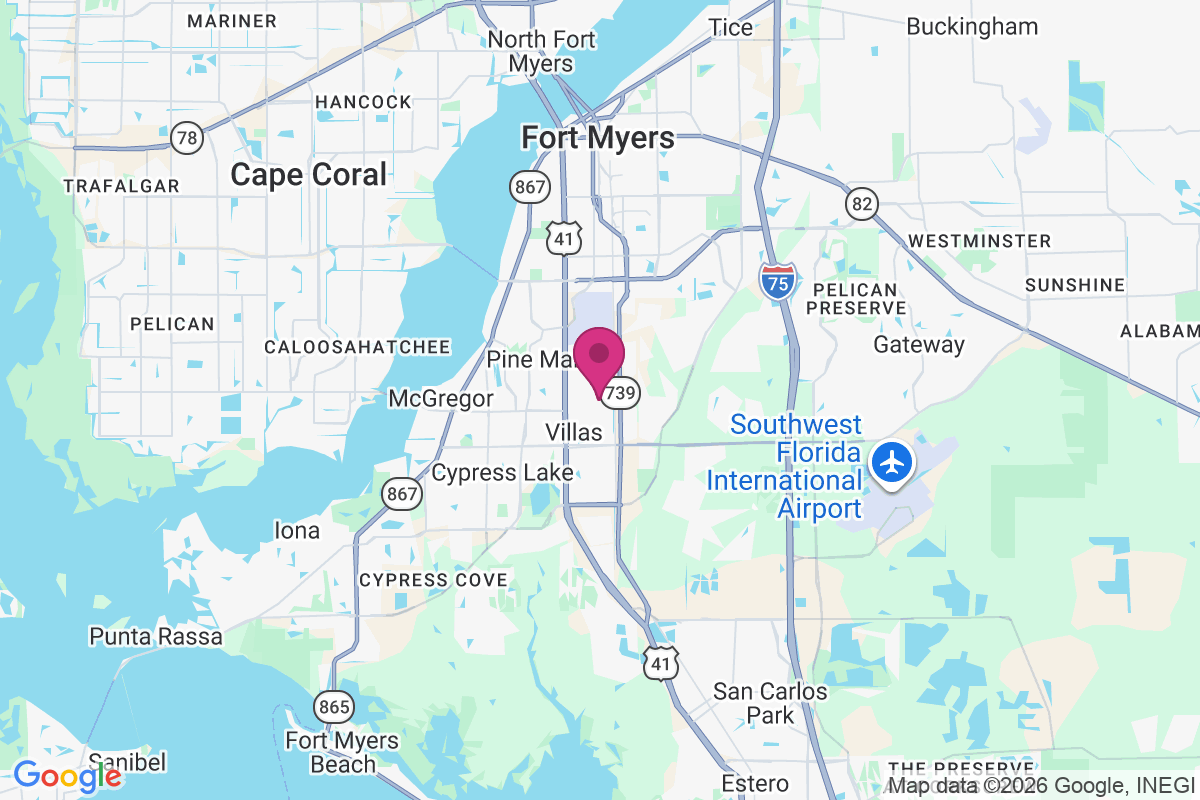 Carte de Fort Myers Villas
