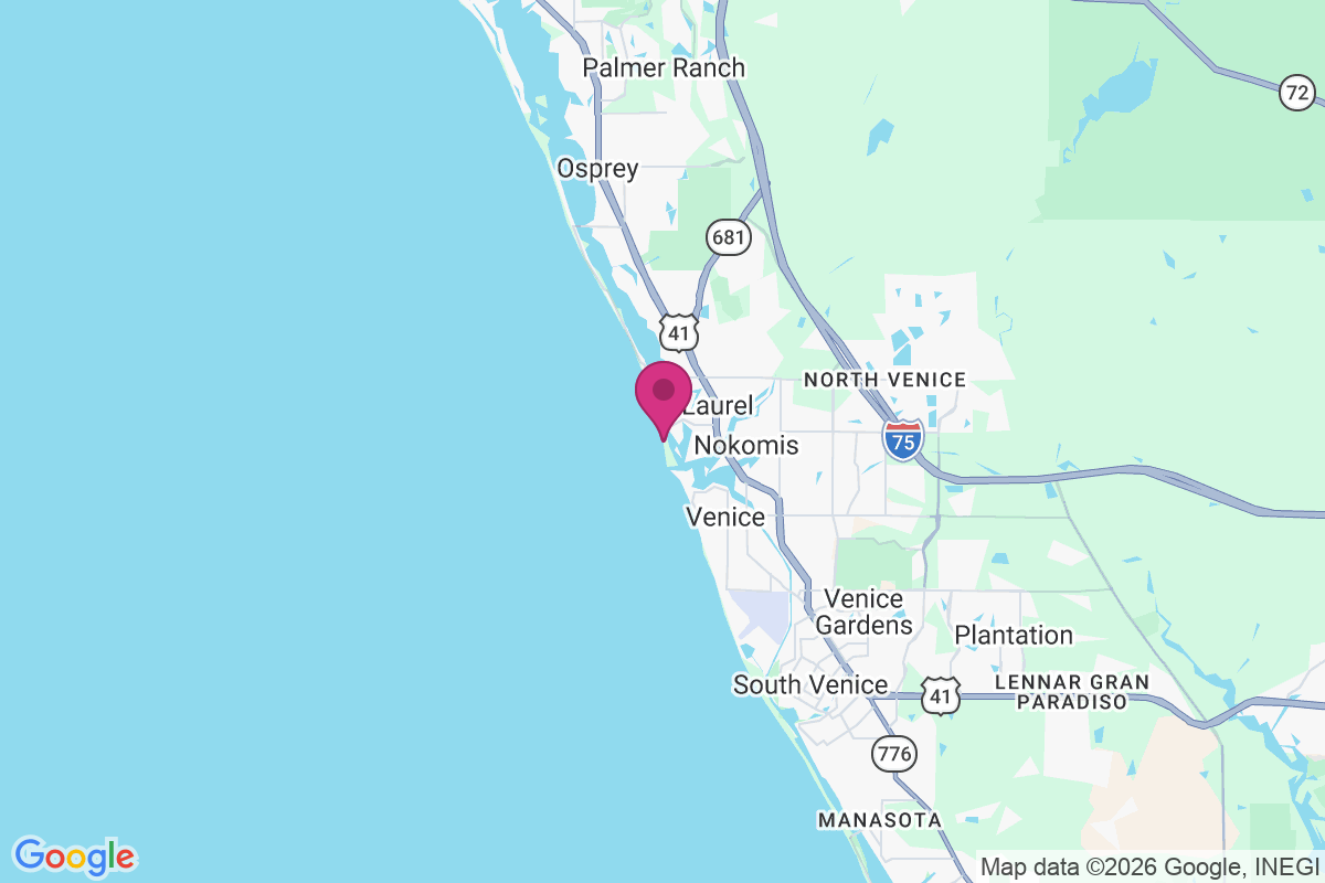 Carte de Nokomis Beach