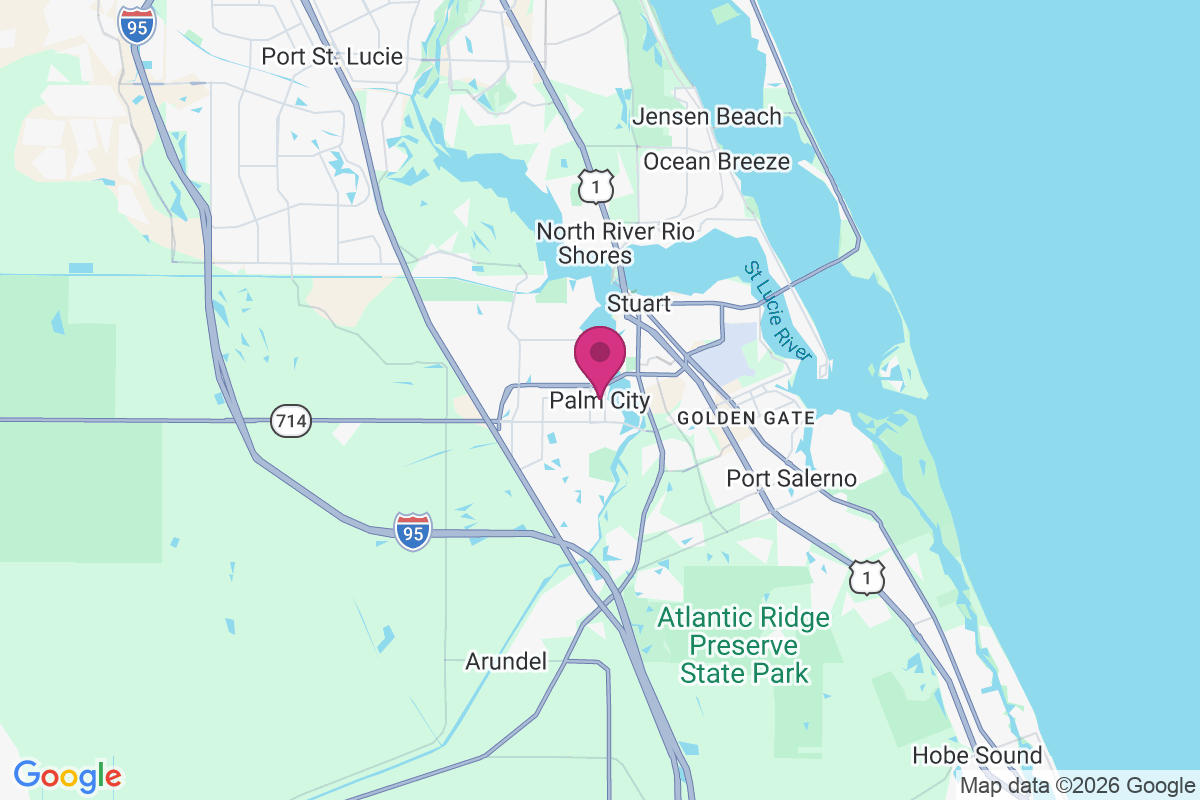 Carte de Palm City