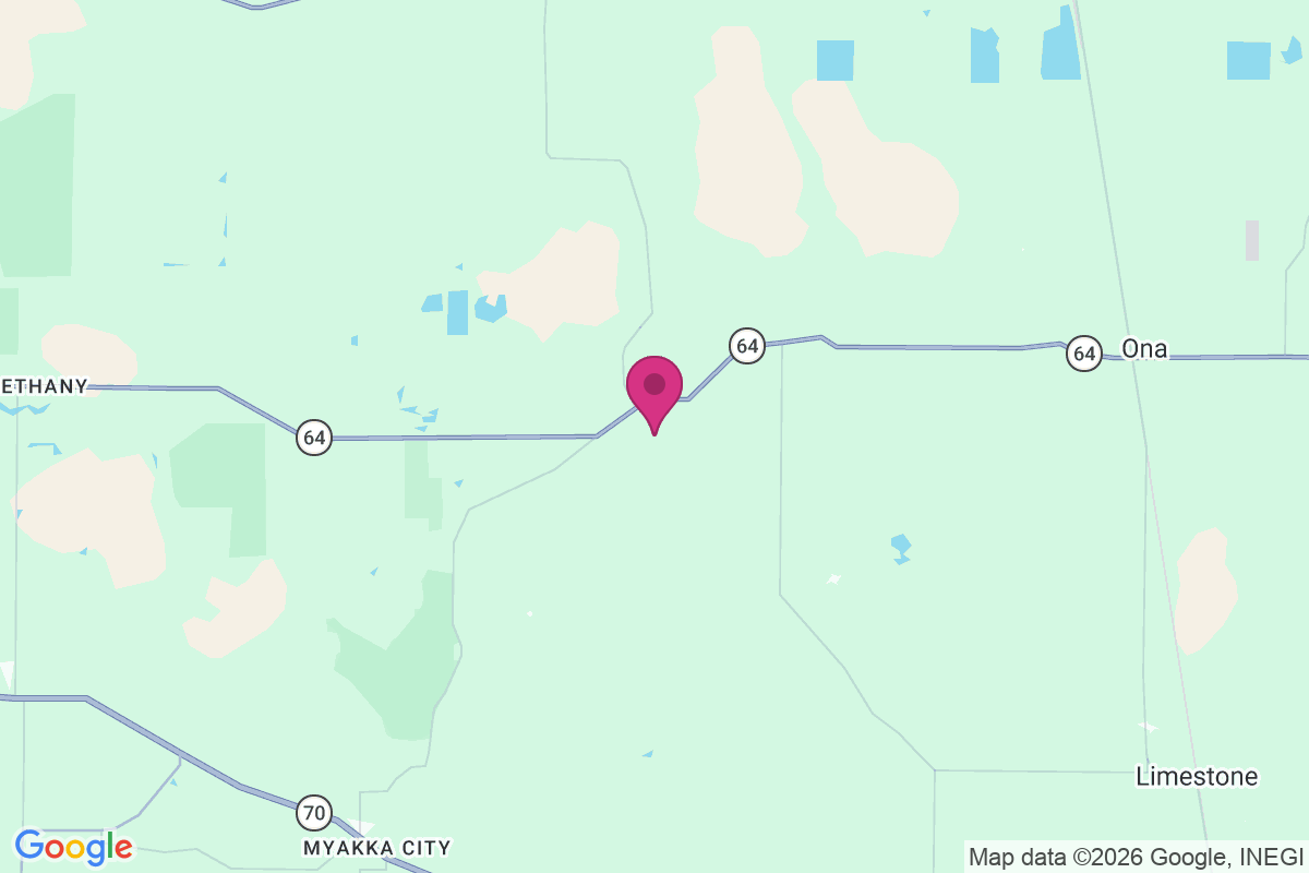 Carte de Myakka Head
