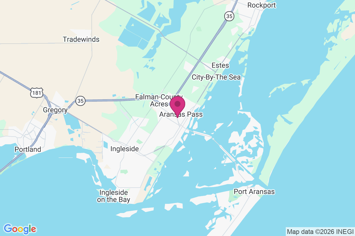 Carte de Aransas Pass