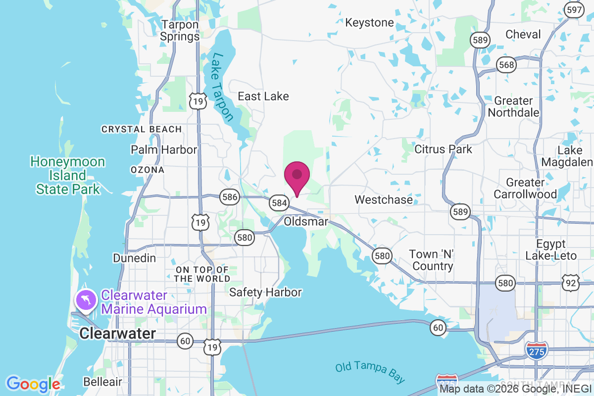 Carte de Oldsmar