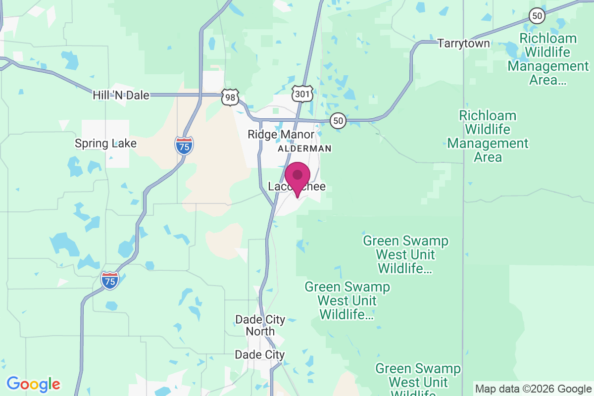 Carte de Lacoochee