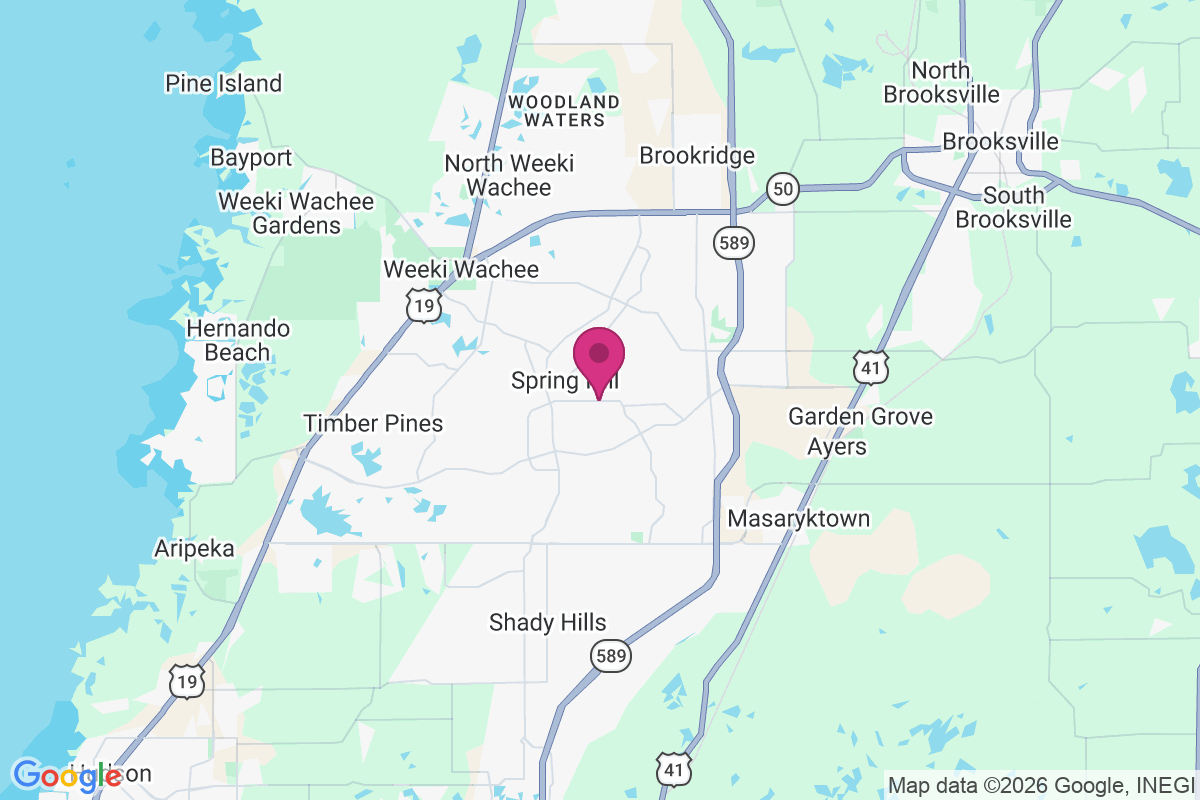 Carte de Spring Hill