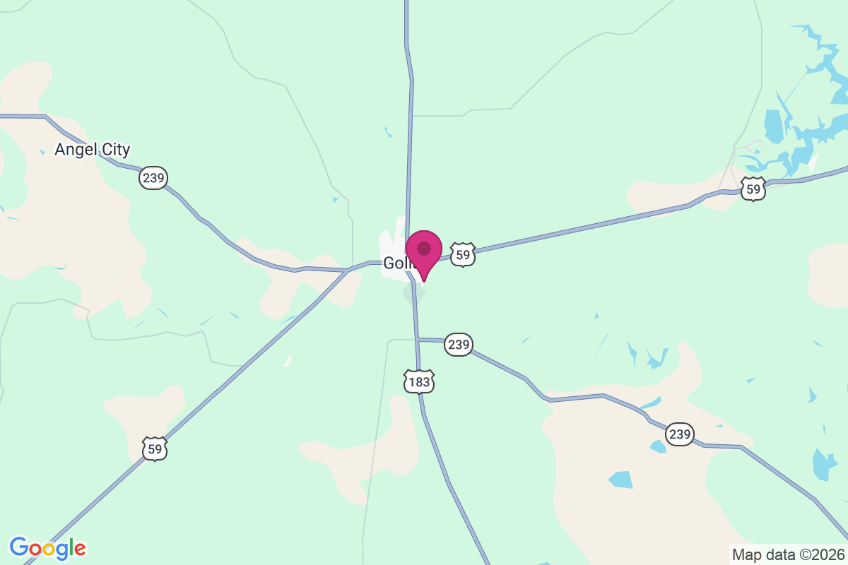 Carte de Goliad