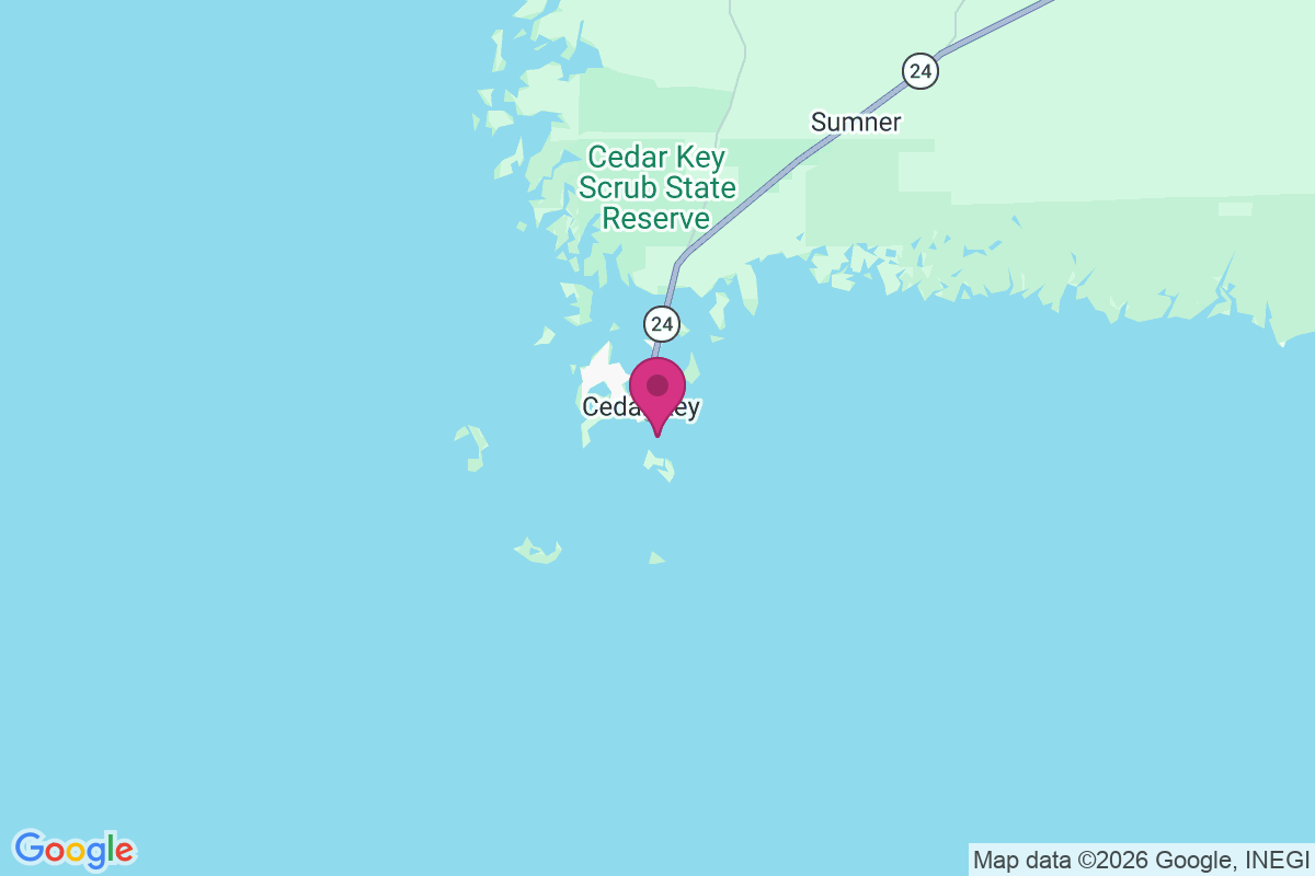 Carte de Cedar Key
