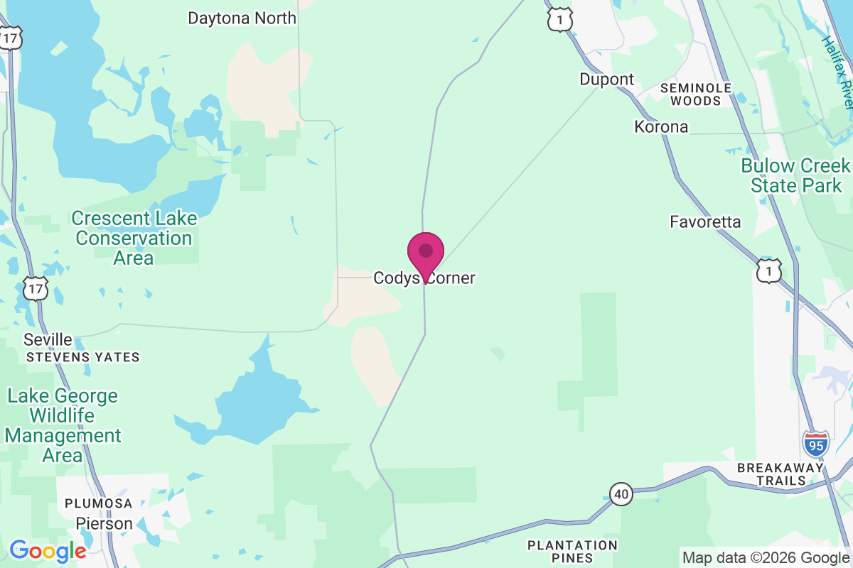 Carte de Codys Corner