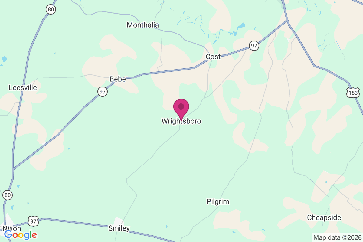 Carte de Wrightsboro