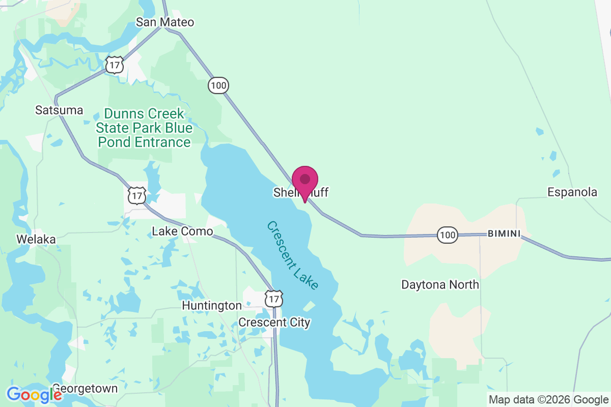 Carte de Shell Bluff