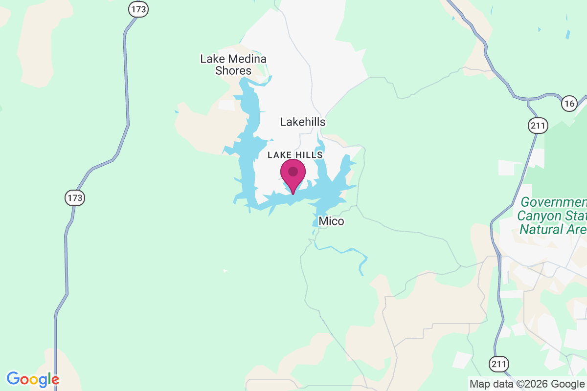 Carte de Lake Medina Highlands