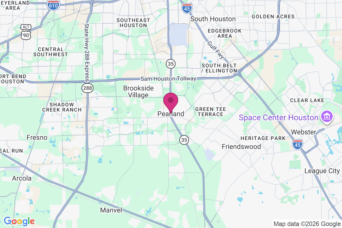 Carte de Pearland
