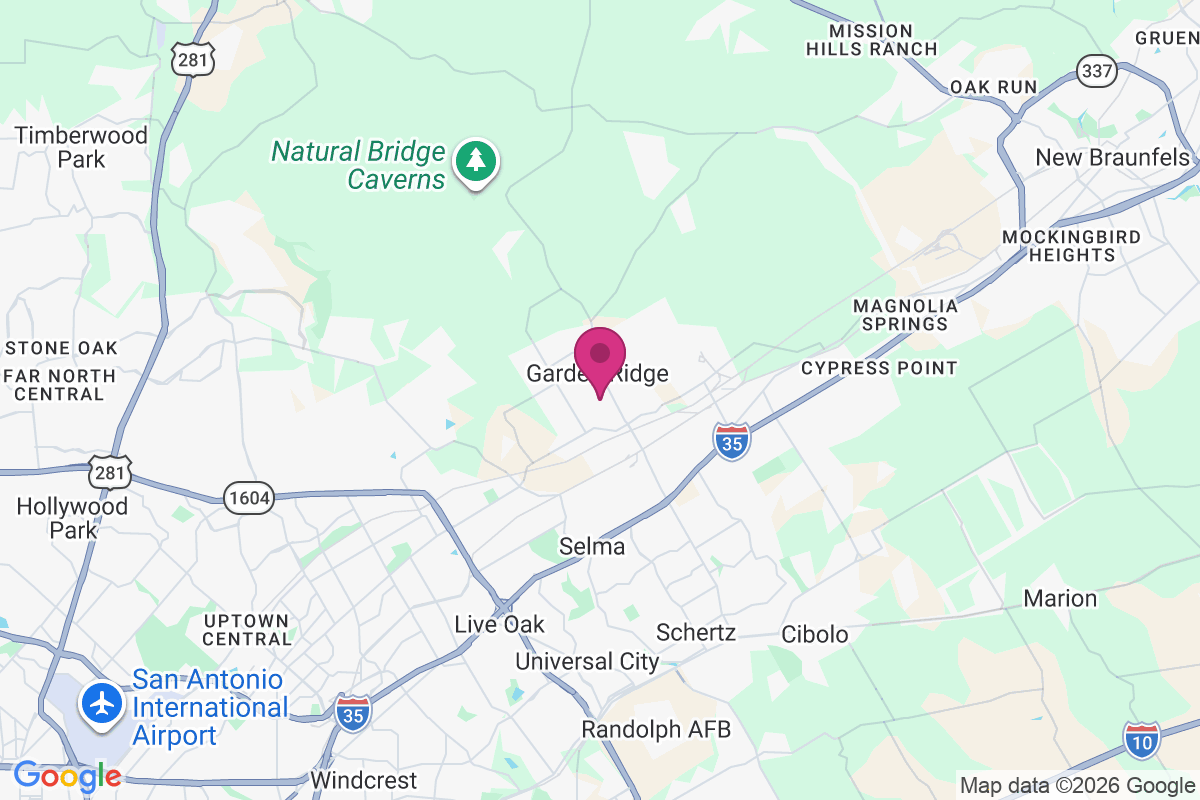 Carte de Garden Ridge