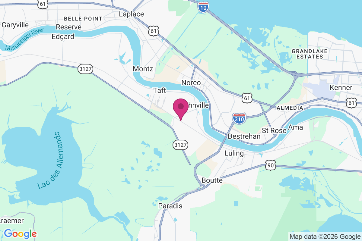 Carte de Hahnville