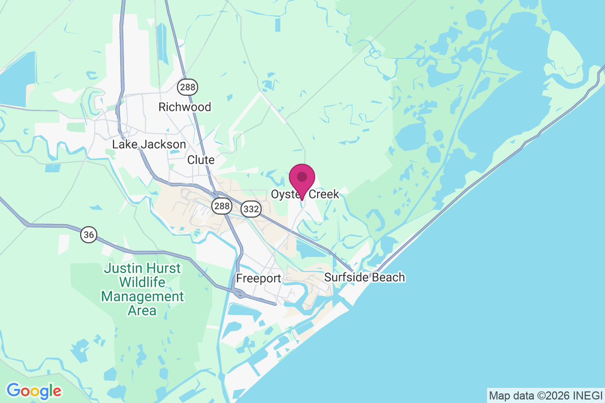 Carte de Oyster Creek