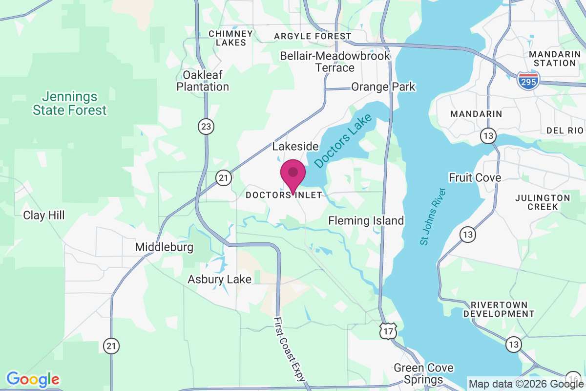 Carte de Doctors Inlet