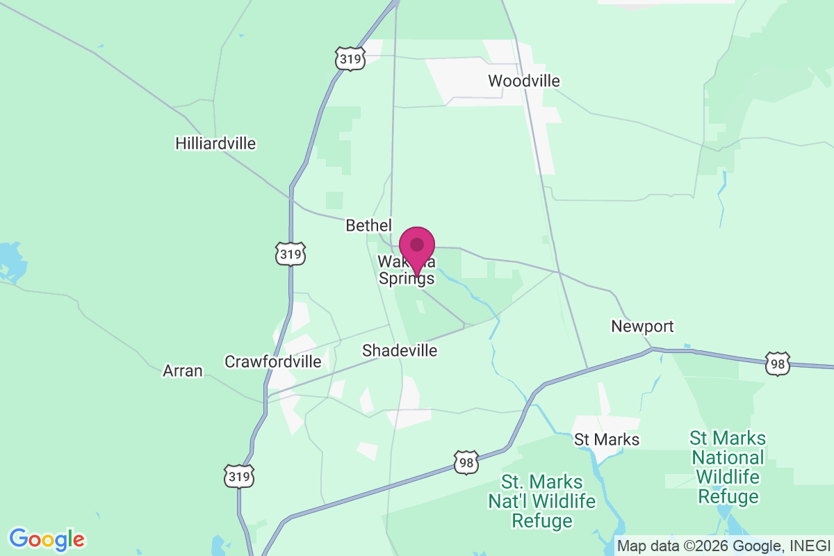 Carte de Wakulla Springs