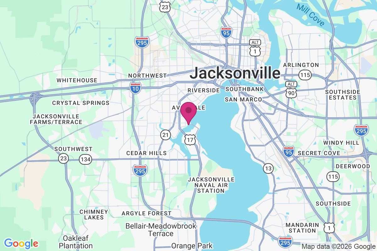 Carte de Saint Johns Park