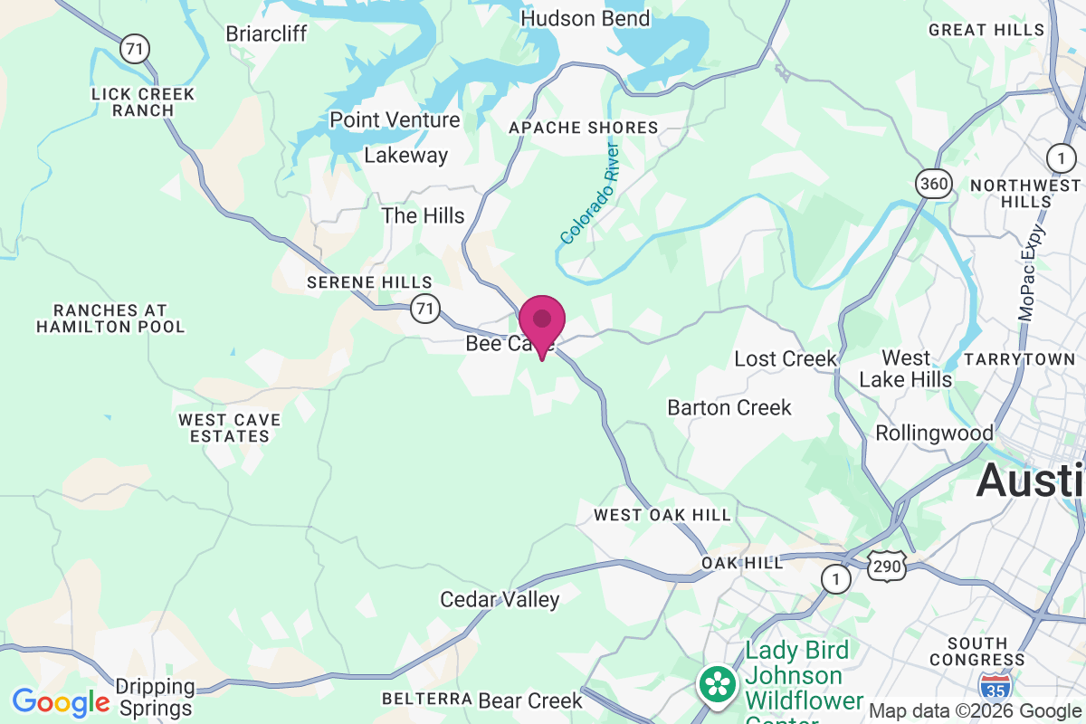 Carte de Bee Cave
