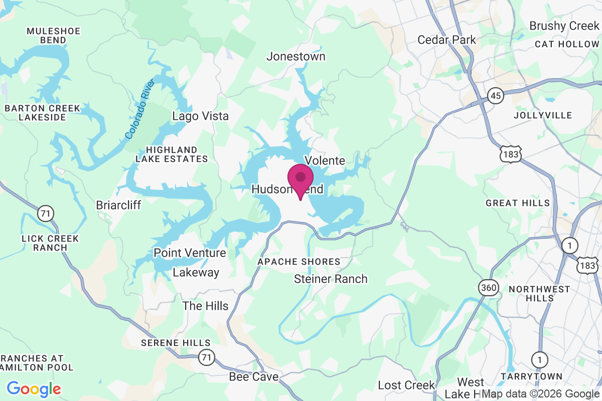Carte de Hudson Bend