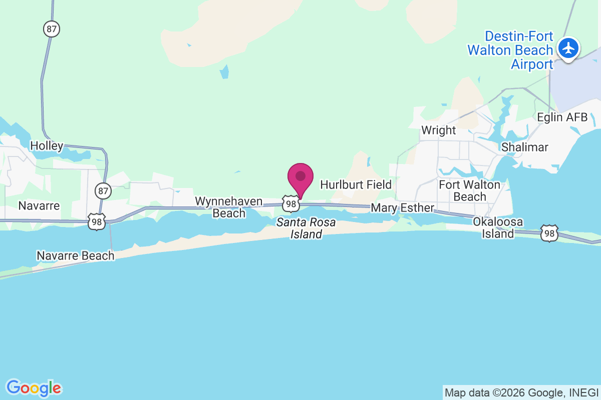 Carte de Hurlburt Field