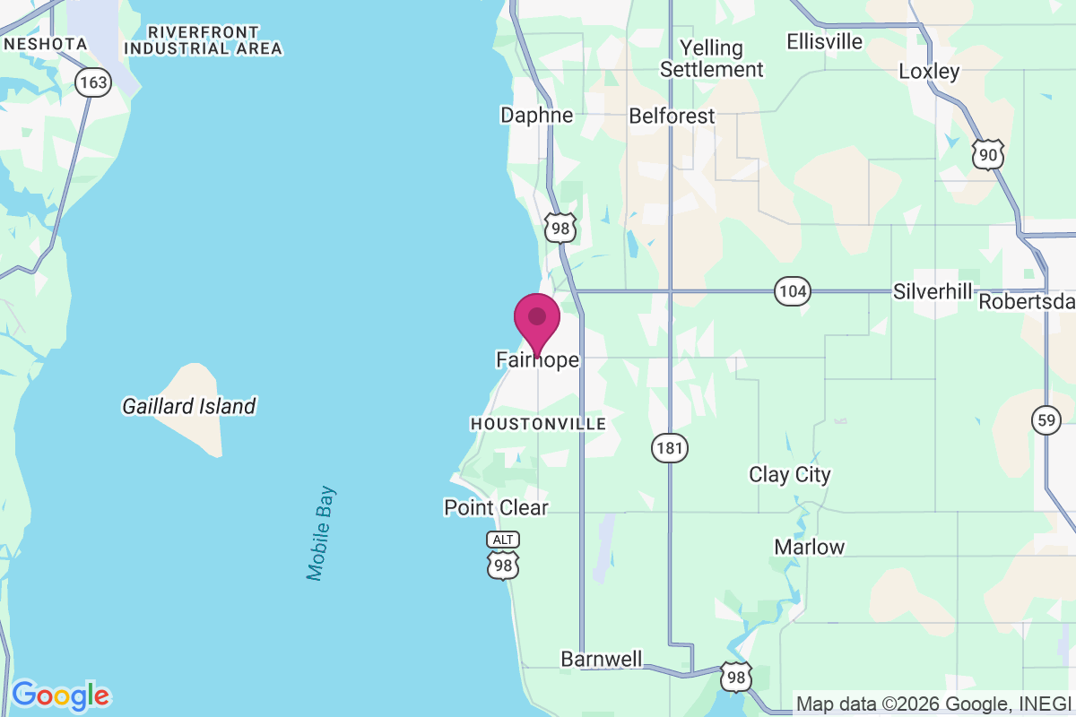 Carte de Fairhope